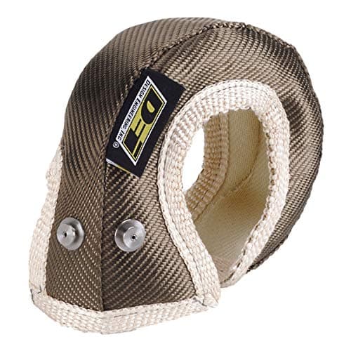 Design Engineering T25/T28 Titanium Turbo Shield 19" x 2.5" Custom Fit Turb