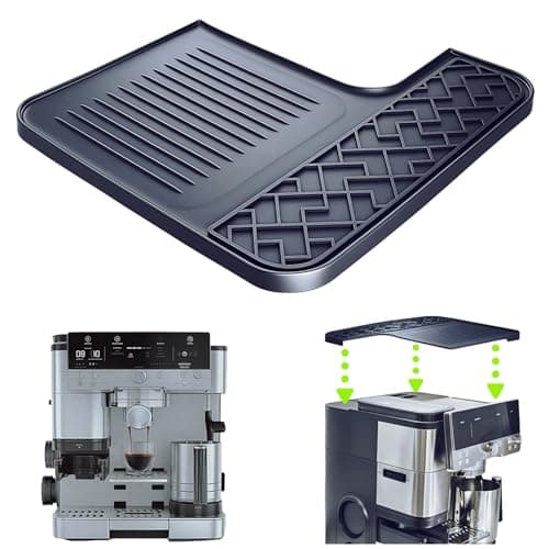 Top Mat for Ninja Luxe Espresso Machine ES601, Anti Slip, Waterproof, Heat-resistant, Food Grade Silicone Top Surface Protective Pad,Accessories for Ninja Luxe Cafe