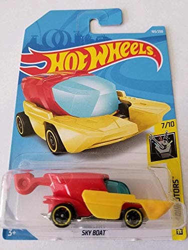 Hot Wheels 2019 Experimotors 165/250: Sky Boat - International Card