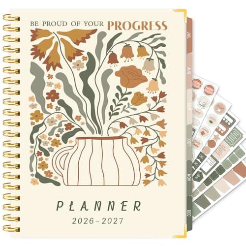 GuassLee Planner 2026-2027, Weekly and Monthly Academic Planner, 8.8"x11.4"