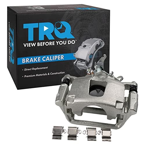 TRQ Rear Left Brake Caliper w/Bracket Drivers Side Compatible with 2012-2018 Dodge Journey