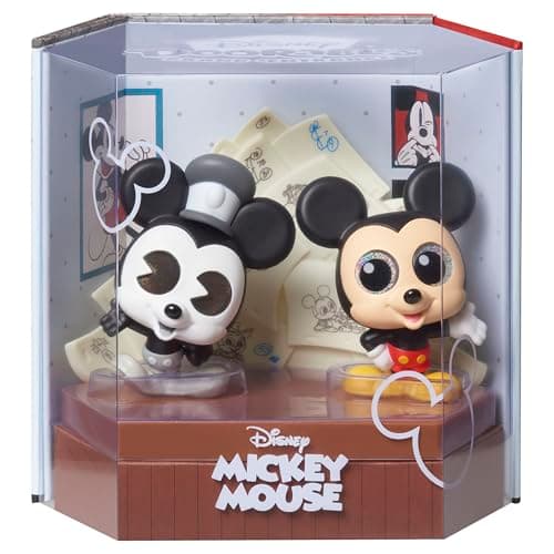 Disney Doorables Grand Entrance 3-inch Collectible Mickey Mouse 2-piece Set, Kids Toys for Ages 5 Up, Amazon Exclusive by Just Play