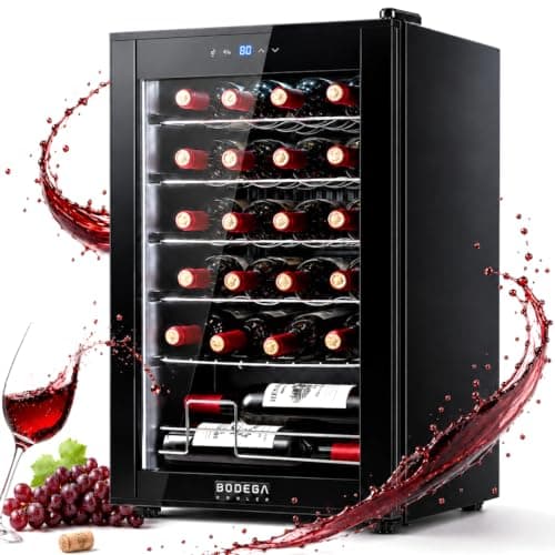 BODEGA COOLER 24 Bottle Wine Cooler, Wine Fridge for Office, Kitchen & Bar