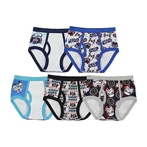 STAR WARS 100% Combed Cotton Briefs and Boxer Briefs and Poly-Blend Athletic Boxer Briefs in sizes 4, 6, 8, 10 and 12