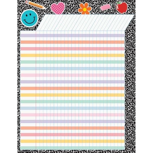 Teacher Created Resources Cool for School Incentive Chart, 17" x 22"