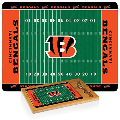NFL Cincinnati Bengals Icon Digital Print Lawn Product, One Size, Natural Wood