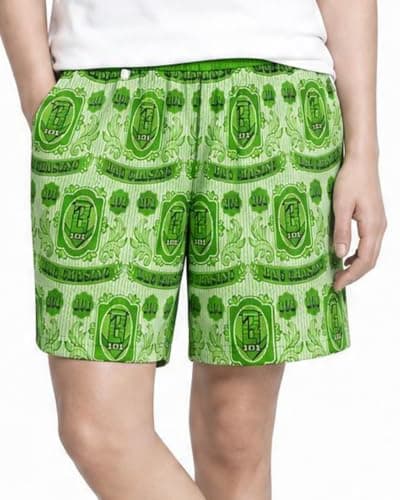 BL101 Youth Bag Chaser Baseball Mesh Shorts for Boys - Green, YS