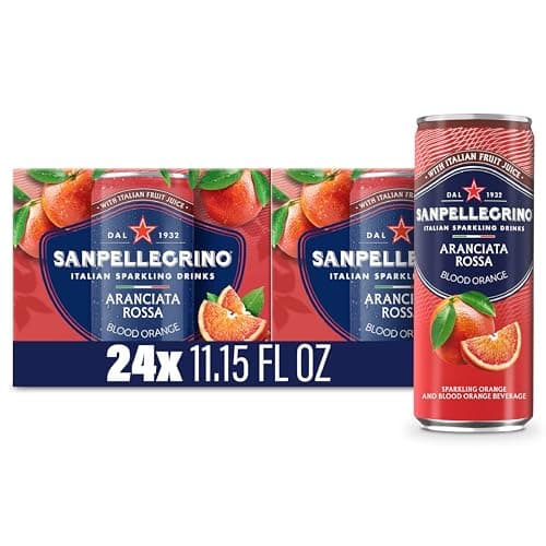 Sanpellegrino Crafted Soda Italiana, Blood Orange, 24 Pack