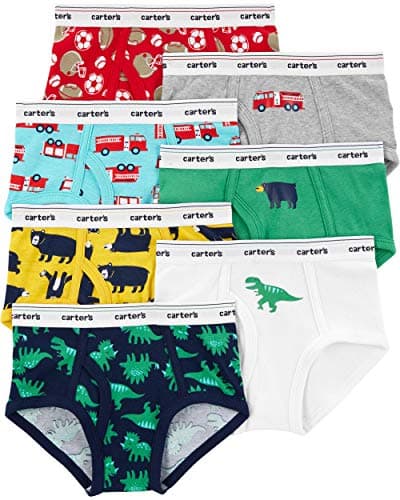 Carter's Boy's 7 Pack Briefs (Multi, 8)