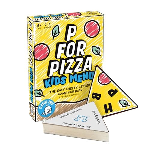 Big Potato P for Pizza Kids Menu | Family Card Game Great for Adults and Kids | Perfect for the Holidays and Family Game Night