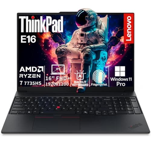 Lenovo ThinkPad E16 Gen 2 Ryzen 7 7735HS 32GB DDR5 1TB SSD FHD+ 16 Laptop