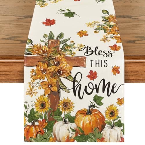 Artoid Mode 210 GSM Fall Table Runner Home Party Decor 13x120 Inch