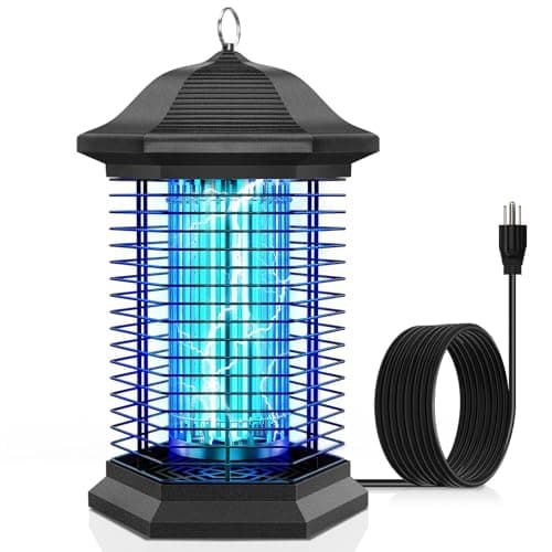 AMUFER Bug Zapper Outdoor Indoor with18W Power & 4400V Instant Grid