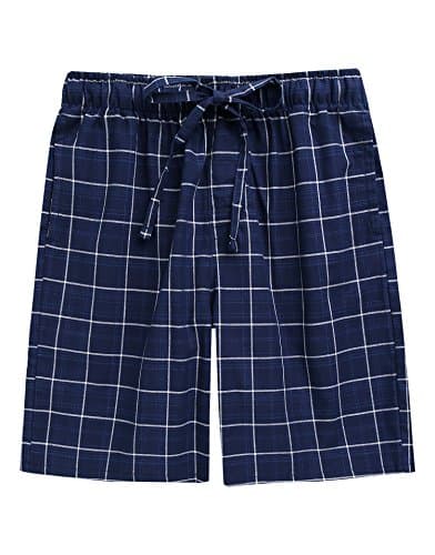 TINFL Plaid Check Kids Boys Shorts Pants NNBSP-SB015-Navy S