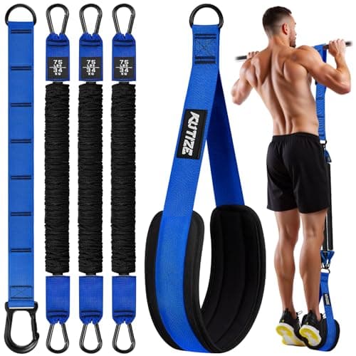 KUTIZE Pull Up Bands, Pull Up Bar Heavy Duty Resistance Bands, Height Adjustable Pull Up Assistance Bands for Enhanced Strength Training, Muscle Training, Exercise Workout Bands Set for Working Out