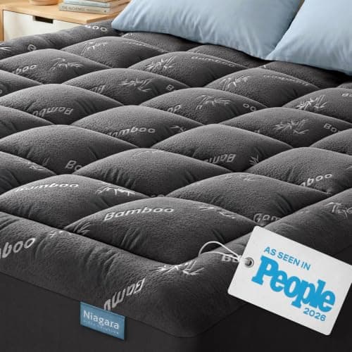 Niagara Sleep Solution King Ultra Soft Mattress Topper — Back Pain Relief