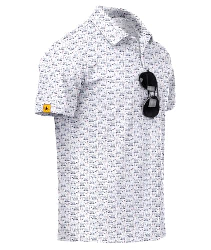 ZITY Mens Golf Polo Shirts Short Sleeve UPF 50+ Moisture Wicking Tshirt 3XL