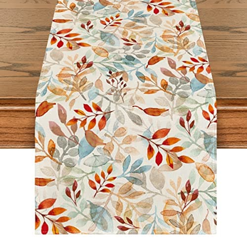 Artoid Mode 210 GSM Fall Table Runner Home Party Decor 13x72 Inch