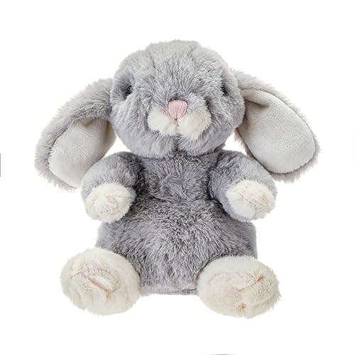 DILLY DUDU Gray Bunny/Rabbit Stuffed Animal Plush,Plush Toy,Gifts for Kids(6-inch)