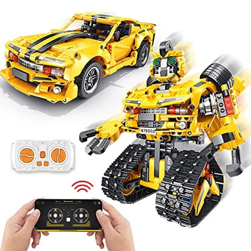 STEM Robotics Kit for Kids 8-12, APP & Remote Control Robot Building Kits