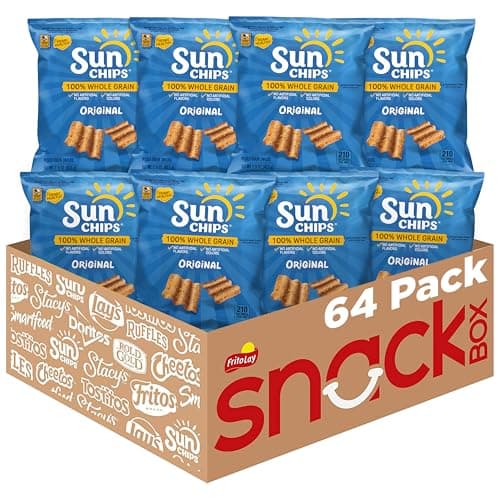 SunChips Original Multigrain Snacks, 1.5 Ounce (Pack of 64)