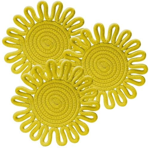 7.5" Trivets for Hot Dishes, 3 Pack Trivets for Hot Pots and Pans