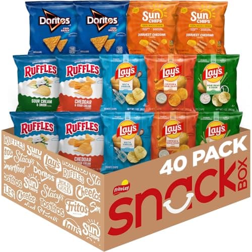 Frito-Lay Tangy Favorites Mix Variety Pack, 1 Ounce (Pack of 40)