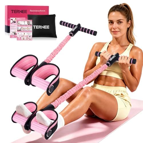 Pedal Resistance Bands with Handles Working Out Exercise Equipment for Legs