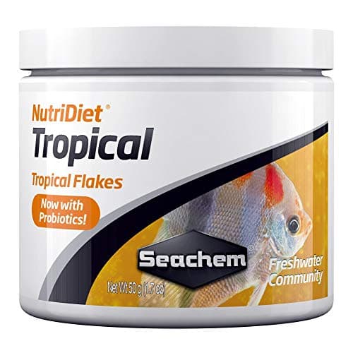 Seachem NutriDiet Tropical Flakes - 50g with Probiotics
