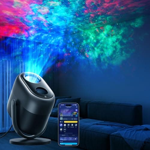 Govee Star Projector Lights, 7-Zone Nebula Effect, Compatible with Matter