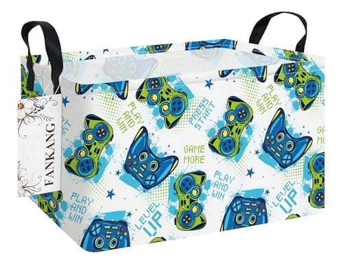 FANKANG Rectangular Game Monster Truck Fabric Storage Basket