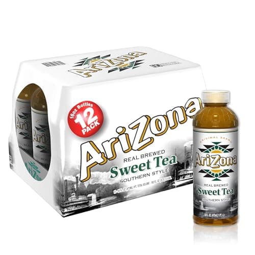 AriZona Sweet Tea - Southern Style Premium Brewed Tea, 16 Fl Oz (12 Pack)