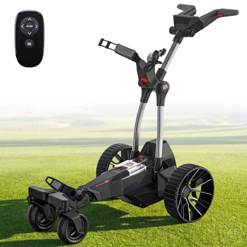 KEMIMOTO ApexR Electric Golf Cart with Power Assist Mode, 36 Hole Battery