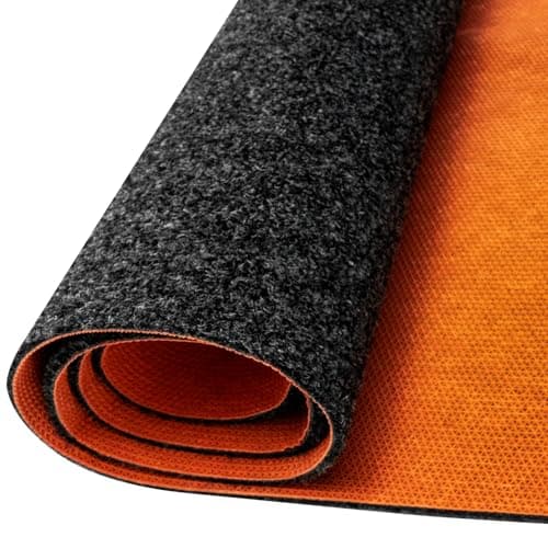 Seuqhck Oil Spill Mat, 64 x 32 Inch Garage Floor Mat Heavy Duty Absorbent Oil Pad for Under Car with Rubber Backing Protects for All Types of Spills