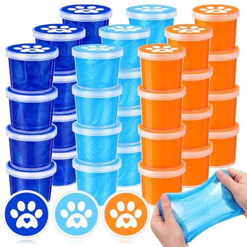 Tasdurian 24 Pcs Paw Prints Party Favors Paw Goodie Bag Stuffers