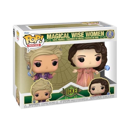 Funko Pop Movies: Wicked - Magical Wise Women, Wicked 2-Pack - Collectable Vinyl Figure - Gift Idea - Official Merchandise - Toys for Kids & Adults - Fantasy Fans