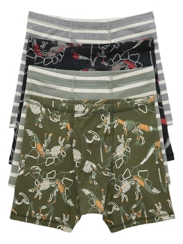 GAP Boys 4-Pack Boxer Briefs Multi 1Cc M