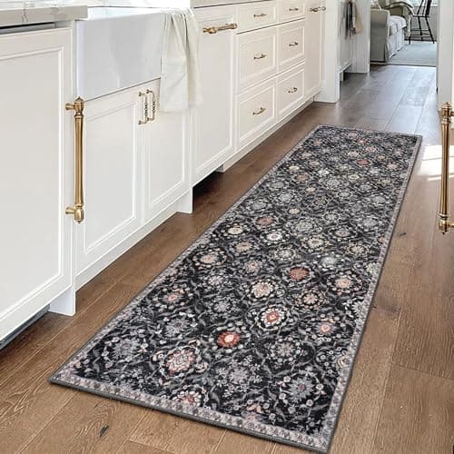 KILOCOCO 2x6 Washable Runner Rug, Nonslip Soft Area Rug for Hallway Kitchen