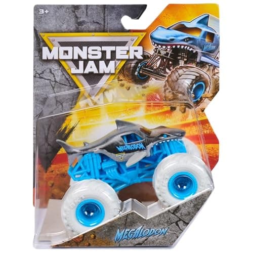 Monster Jam Official 1:64 Diecast Truck Megalodon Collector Series 02 Overcast Megalodon