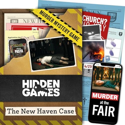 Hidden Games – The New Haven Case – US Murder Mystery & Detective Game