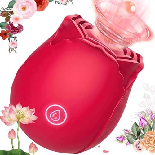 New Rose Vibratoar 2025, Rose Adult Tool for Women with 10 Sucking Modes,Adult Toys Automatic Electric Machine Female HG-03