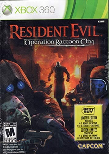 Resident Evil: Operation Raccoon City Best Buy Limited Edition - Xbox 360 (Renewed)