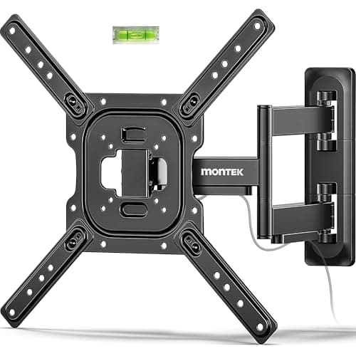 monTEK Full Motion TV Wall Mount Bracket for 23-65 Inch TVs up to 77 lb
