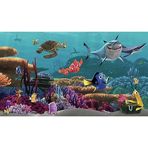 RoomMates Disney Pixar Finding Nemo Peel and Stick Wall Mural by RoomMates,JL1278M