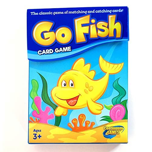Continuum Games Go Fish Classic Card Game Fun for Children Age 3 and Up
