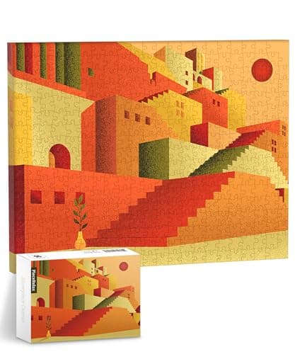 PieceRelax Puzzle Canvas Wall Art 366 Plastic Pieces for Adults - Summer Glides Away - Unique Gift & Home Décor with Jigsaw Puzzle Artwork for Living Room Bedroom [HN1300]