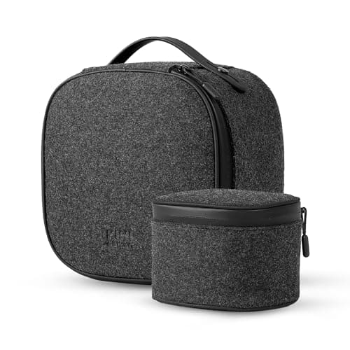 KIWI design P4 Carry Case for Quest/Vision, Fit Original Strap & Controller