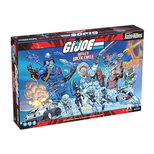 Renegade Game Studios G.I. Joe Board Game: Battle for the Arctic Circle Axis & Allies Strategy