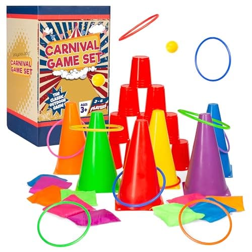 Play Platoon 39 Piece Carnival Games Party Set