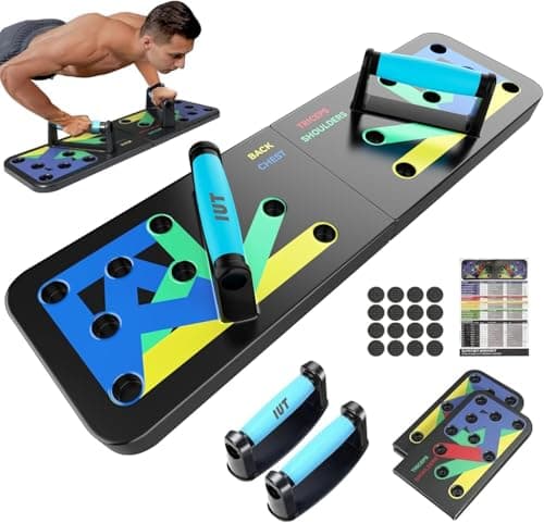 Push Up Board. 28 in 1 Pushups Fitness Stands Push Up Handles for Floor Portable Strength Training Home Gym at Home Workout Equipment for Man and Women
